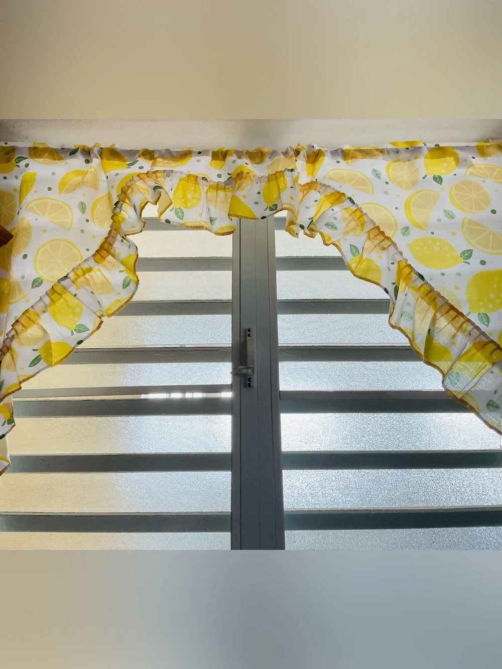 10pcs Lemon Print Kitchen Linen Set - Yellow
